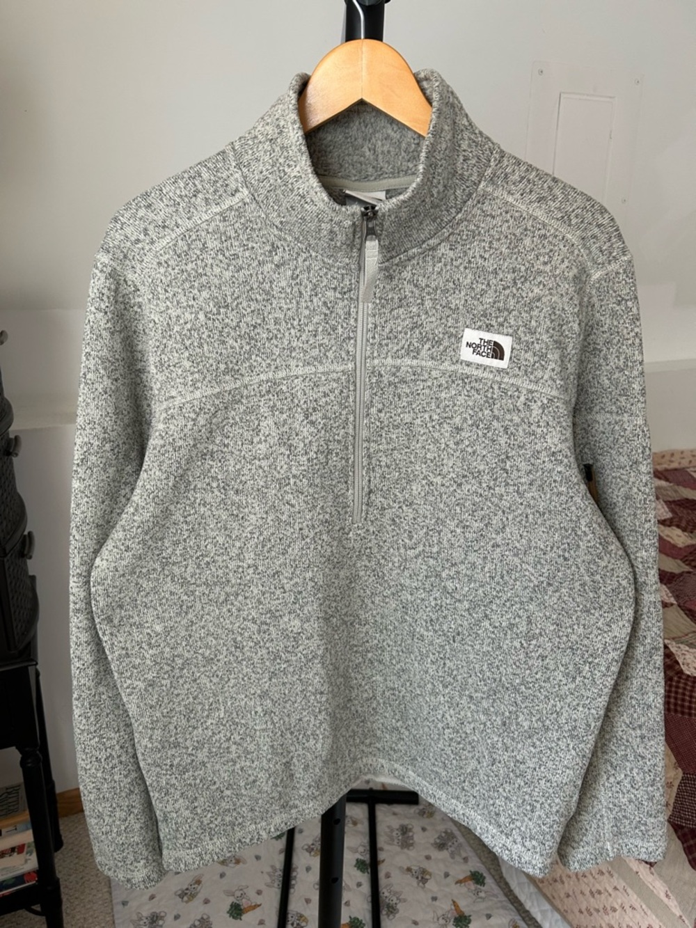The North Face Gordon Lyons 1/4 Zip Fleece Pullover Sweater Jacket